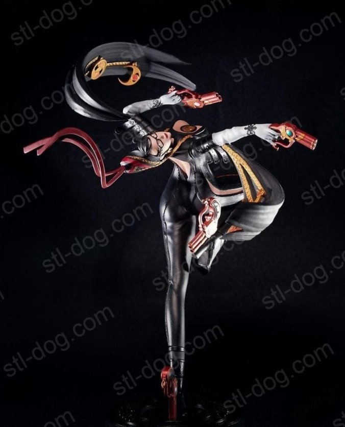 贝优妮塔(游戏《猎天使魔女》 3D打印图纸